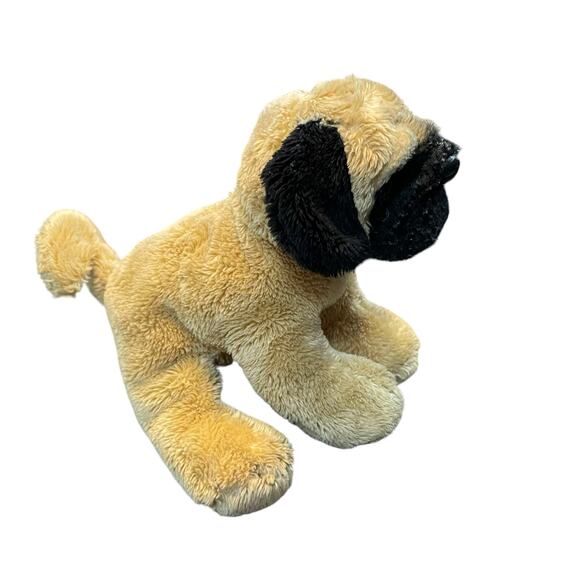 Yomiko Classics Plush Dog Russ Pug Pup Stuffed Animal Lot x2 Gift Realistic 17" - Picture 6 of 13